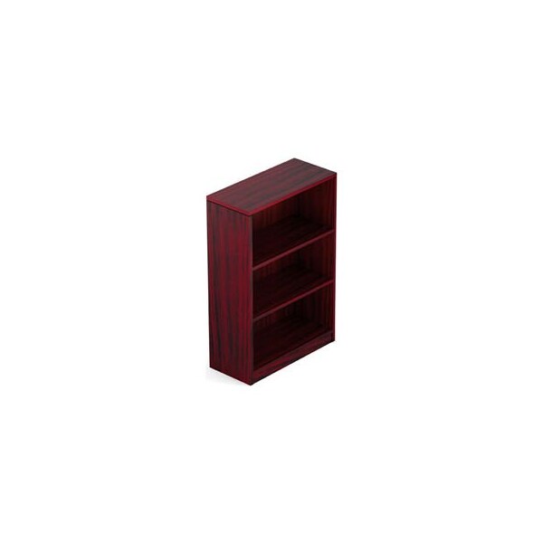 Gec Offices To Go 2 Shelf Bookcase in Mahogany - Executive Modular Furniture SL48BC-AML - main